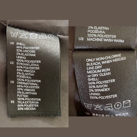 H&M Gray Classic Dress - Picture 6 of 6